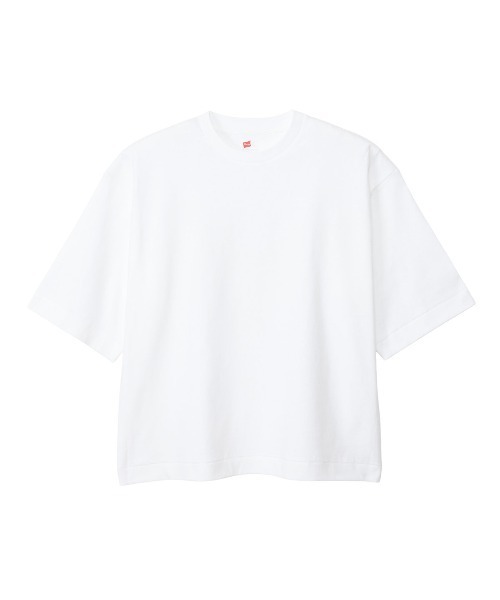 HANES(ヘインズ)の「【Hanes/ヘインズ】メンズ Hanes THE RELAX オーバーサイズド クルーネックTシャツ(Tシャツ/カットソー・メンズ・ホワイト/ブラック・L/M/XL/S)」の1枚目の写真