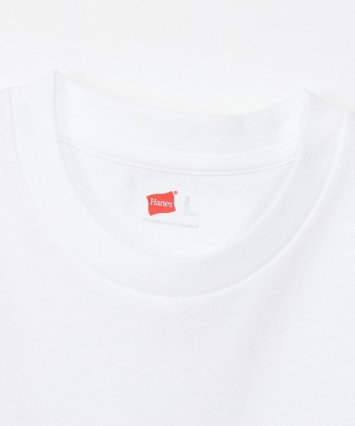 HANES(ヘインズ)の「【Hanes/ヘインズ】メンズ Hanes THE RELAX オーバーサイズド クルーネックTシャツ(Tシャツ/カットソー・メンズ・ホワイト/ブラック・L/M/XL/S)」の17枚目の写真
