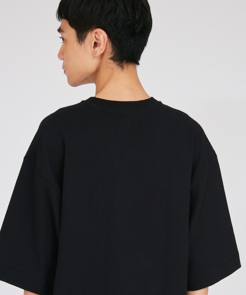 HANES(ヘインズ)の「【Hanes/ヘインズ】メンズ Hanes THE RELAX オーバーサイズド クルーネックTシャツ(Tシャツ/カットソー・メンズ・ホワイト/ブラック・L/M/XL/S)」の6枚目の写真