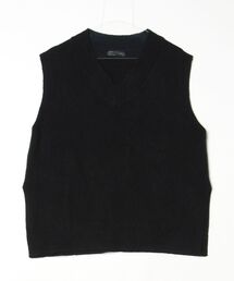Y/lim | ビッグサイズ脇スリットニットベスト(ベスト)