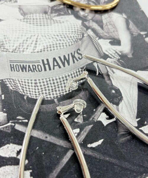 LOUNGEDRESS（ラウンジドレス）の「【GALENA/ガレナ】ドロップフープイヤリング（ピアス（両耳用）・レディース・シルバー/ゴールド・FREE）」の4枚目の写真