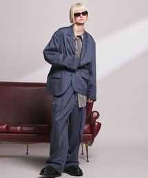 MAISON SPECIAL セットアップ ネイビー MAISON SPECIAL（メゾンスペシャル） ジャケット テーラードジャケット