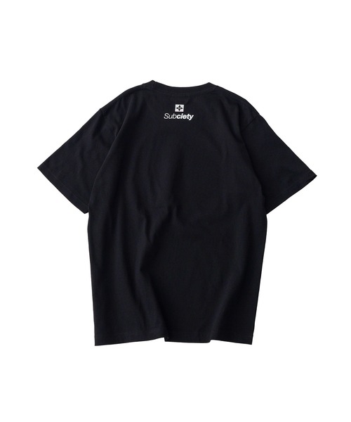 Subciety(サブサエティ)の「intimate room tee(Tシャツ/カットソー・メンズ・ブラック×ブルー/ブラック/ホワイト×レッド/ホワイト・SMALL/MEDIUM/LARGE/X-LARGE/XX-LARGE)」の13枚目の写真