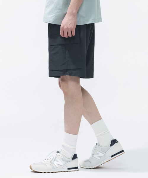 NEW BALANCE(ニューバランス)の「【別注】ニューバランス New Balance メッシュニットショーツ 限定コラボ(その他パンツ・メンズ・ダークグリーン/ブラック・S/L/M/LL)」の3枚目の写真