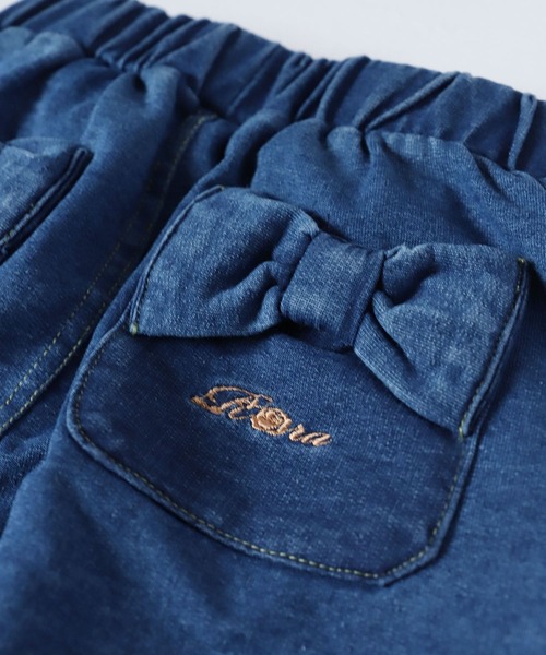 Rora（ローラ）の「ラズリ ロールアップ デニムパンツ（デニムパンツ・キッズ・ブルー・110cm/120cm/130cm/140cm/150cm）」の22枚目の写真