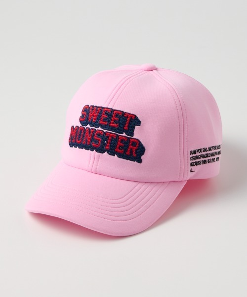 DOUBLE STANDARD CLOTHING(ダブルスタンダードクロージング)の「オリジナルロゴ コットンエアーキャップ(キャップ・レディース・オフホワイト/ピンク/ネイビー・FREE)」の3枚目の写真