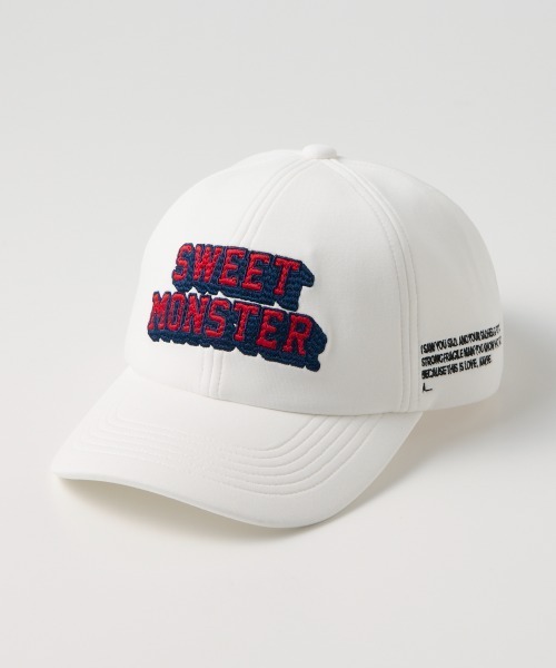 DOUBLE STANDARD CLOTHING(ダブルスタンダードクロージング)の「オリジナルロゴ コットンエアーキャップ(キャップ・レディース・オフホワイト/ピンク/ネイビー・FREE)」の4枚目の写真