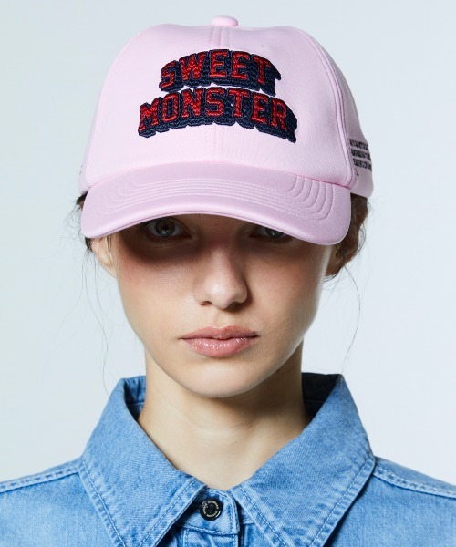 DOUBLE STANDARD CLOTHING(ダブルスタンダードクロージング)の「オリジナルロゴ コットンエアーキャップ(キャップ・レディース・オフホワイト/ピンク/ネイビー・FREE)」の11枚目の写真