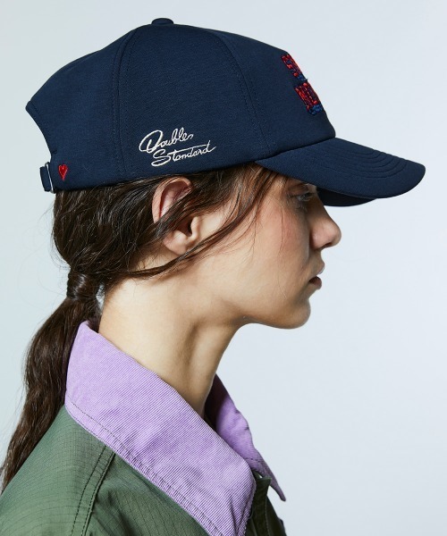 DOUBLE STANDARD CLOTHING(ダブルスタンダードクロージング)の「オリジナルロゴ コットンエアーキャップ(キャップ・レディース・オフホワイト/ピンク/ネイビー・FREE)」の18枚目の写真