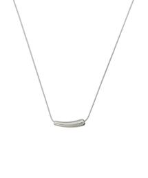 Samansa Mos2 | カーブモチーフネックレス(ネックレス)