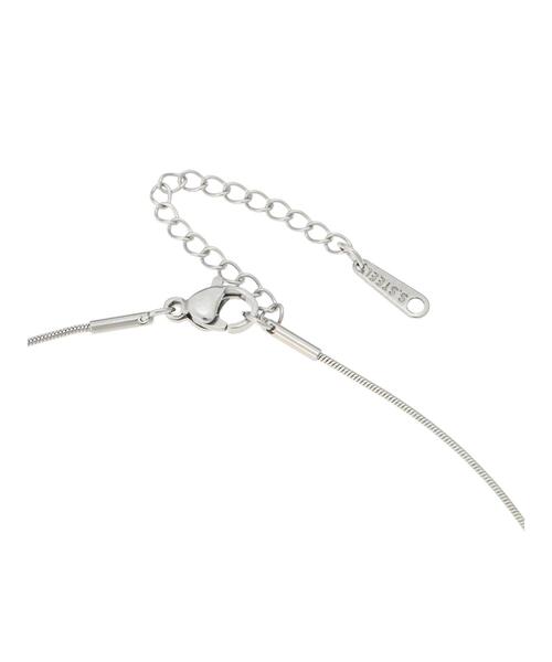 Samansa Mos2（サマンサ モスモス）の「カーブモチーフネックレス（ネックレス・レディース・シルバー・F）」の2枚目の写真