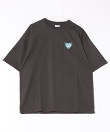 ハートプリント半袖Tシャツ