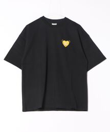 ハートプリント半袖Tシャツ