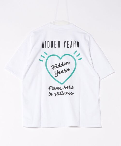 8(eight)(エイト)の「ハートプリント半袖Tシャツ(Tシャツ/カットソー・メンズ・ブラック/スミクロ/ホワイト・LARGE/X-LARGE/MEDIUM)」の4枚目の写真