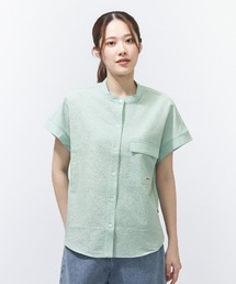 コンバース  SEERSUCKER STAND CL SHIRT L シアサッカーシャツ