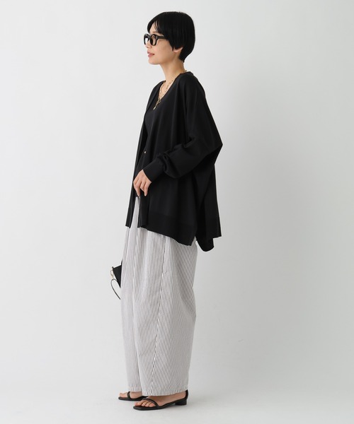 Elura（エルーラ）の「サマープロテクトガウンカーディガン/659657（カーディガン/ボレロ・レディース・ブラック/グレイッシュベージュ/ダークブラウン/ホワイト・MEDIUM/SMALL）」の14枚目の写真