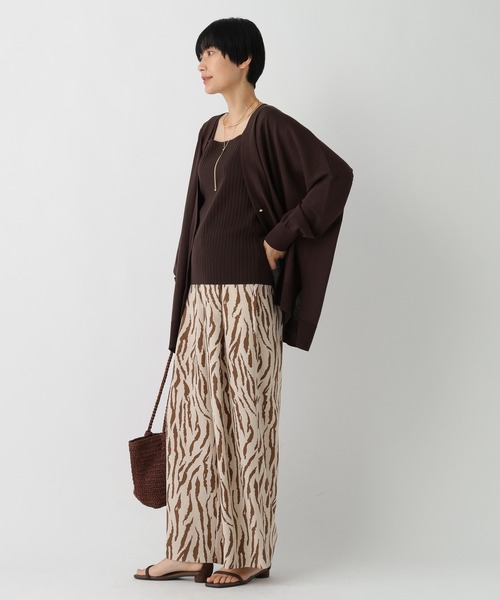 Elura（エルーラ）の「サマープロテクトガウンカーディガン/659657（カーディガン/ボレロ・レディース・ブラック/グレイッシュベージュ/ダークブラウン/ホワイト・MEDIUM/SMALL）」の22枚目の写真