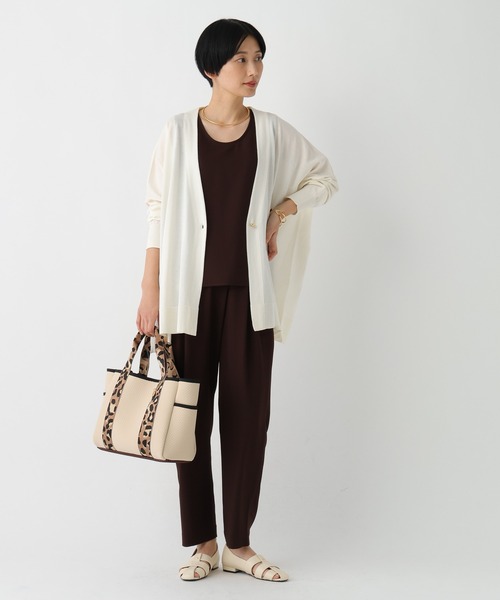 Elura（エルーラ）の「サマープロテクトガウンカーディガン/659657（カーディガン/ボレロ・レディース・ブラック/グレイッシュベージュ/ダークブラウン/ホワイト・MEDIUM/SMALL）」の10枚目の写真