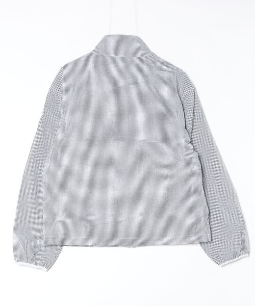 GUESS JEANS（ゲスジーンズ）の「GUESS JEANS Packable Jacket ジャケット（ブルゾン・レディース・ホワイト×ブラック/ライトブルー・MEDIUM/X-SMALL/SMALL）」の10枚目の写真