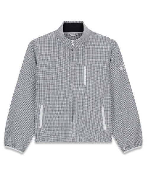 GUESS JEANS（ゲスジーンズ）の「GUESS JEANS Packable Jacket ジャケット（ブルゾン・レディース・ホワイト×ブラック/ライトブルー・MEDIUM/X-SMALL/SMALL）」の6枚目の写真