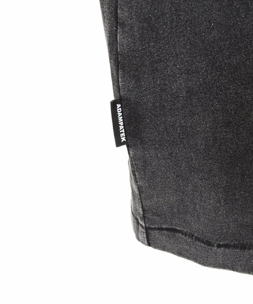 ADAM PATEK(アダムパテック)の「ADAMPATEK/gallagher agingT/プリント、刺繍入りエイジング加工Tシャツ(Tシャツ/カットソー・メンズ・グリーン/ブラック/ホワイト/ピンク・1/2)」の8枚目の写真
