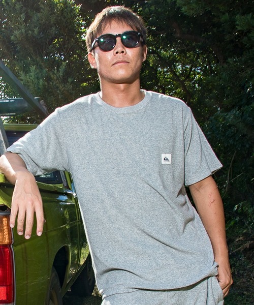 Quiksilver(クイックシルバー)の「QUIKSILVER メンズ PG PILE WASH ST Tシャツ 【2026年春夏モデル】(Tシャツ/カットソー・メンズ・グレー/ブラック・X-LARGE/LARGE/MEDIUM)」の2枚目の写真