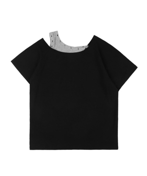 FANCY CLUB(ファンシークラブ)の「FANCY CLUB/ROSARYレイヤードT(Tシャツ/カットソー・レディース・ブラック・FREE)」の10枚目の写真