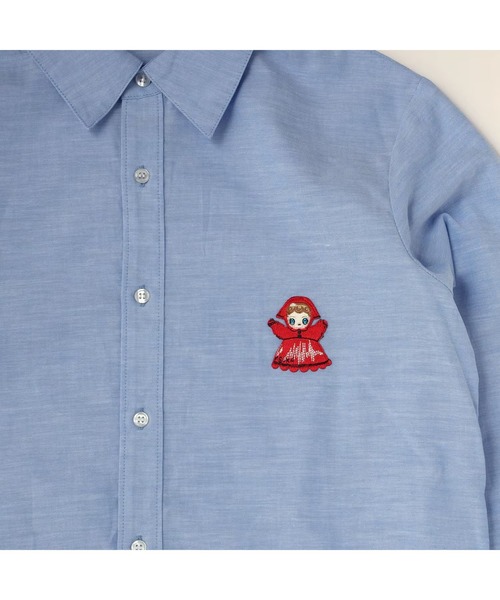 RADIO EVA（ラヂオエヴァ）の「RADIO EVA A330 PUPPET Collection Shirt（シャツ/ブラウス・メンズ・ブルー/ホワイト・FREE）」の7枚目の写真
