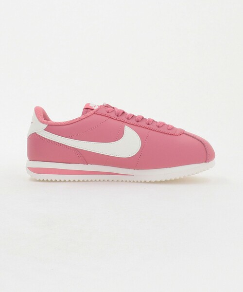 NIKE(ナイキ)の「<NIKE>W CORTEZ LEATHER PK スニーカー(スニーカー・レディース・ピンク・23cm/22.5cm/25cm/25.5cm/23.5cm/24cm/24.5cm)」の4枚目の写真