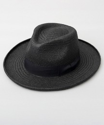 ReqHatter（レックハッター）の「ブリムアップ フラット ロングブリム ペーパー 中折れハット つば広ハット（ハット）」