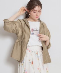 couture brooch（クチュールブローチ）の「【洗える】愛されシアーマンパ（ブルゾン）」