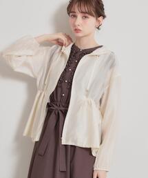 couture brooch（クチュールブローチ）の「【洗える】愛されシアーマンパ（ブルゾン）」