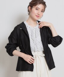 couture brooch（クチュールブローチ）の「【洗える】愛されシアーマンパ（ブルゾン）」