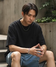【LIFEMAX/ライフマックス】ポケット付 ７．１オンスＴシャツ/ヘビーウェイト 半袖Tシャツ 天竺 胸ポケ 丸胴 ユニセックス 無地 透けない カットソー