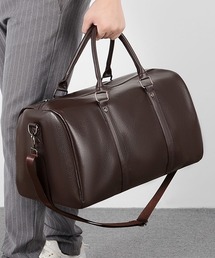Fun & Daily | Travel & Training PU Leather Bag(ボストンバッグ)
