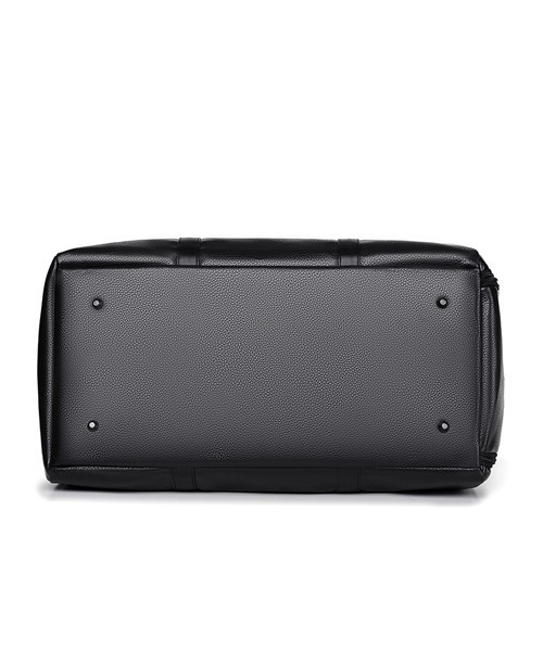 Fun & Daily(ファンアンドデイリー)の「Travel & Training PU Leather Bag(ボストンバッグ・メンズ・ブラウン/ブラック・FREE)」の11枚目の写真