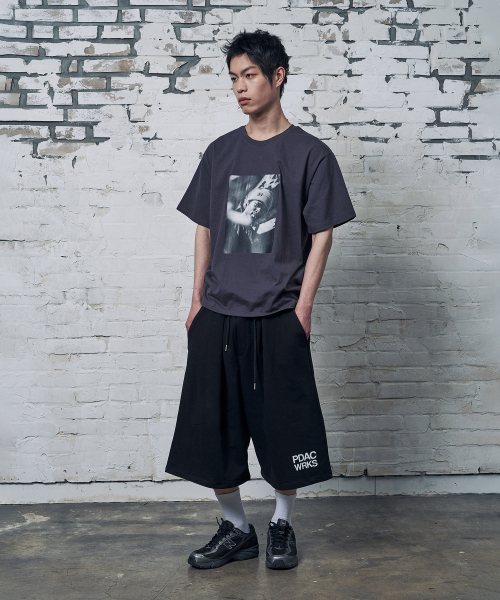PEID(ペイド)の「PD GANGSTER 半袖Tシャツ チャコール(Tシャツ/カットソー・レディース・チャコール・2/3/4/5/6/1)」の3枚目の写真
