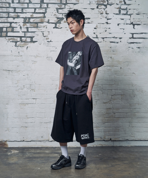 PEID(ペイド)の「PD GANGSTER 半袖Tシャツ チャコール(Tシャツ/カットソー・レディース・チャコール・2/3/4/5/6/1)」の4枚目の写真