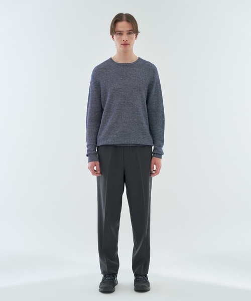 ESTNATION(エストネーション)の「ESTNATION / ウールナイロン スラックス(スラックス・メンズ・チャコールグレー/ブラック・LARGE/MEDIUM)」の13枚目の写真