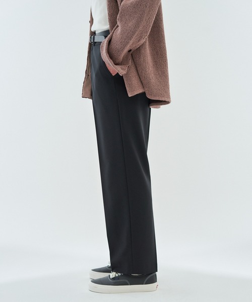 ESTNATION(エストネーション)の「ESTNATION / ウールナイロン スラックス(スラックス・メンズ・チャコールグレー/ブラック・LARGE/MEDIUM)」の18枚目の写真