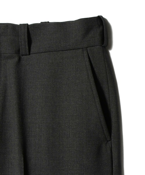 ESTNATION(エストネーション)の「ESTNATION / ウールナイロン スラックス(スラックス・メンズ・チャコールグレー/ブラック・LARGE/MEDIUM)」の4枚目の写真