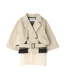 Risley（リズレー）の「Risley/リズレー/ショートトレンチ（トレンチコート）」