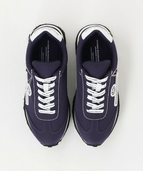MAISON MAVERICK PRESENTS（メゾンマベリックプレゼンツ）の「＜MAISON MAVERICK PRESENTS＞Embroidery Trad スニーカー（スニーカー・レディース・ネイビー・39/37/36/38）」の3枚目の写真