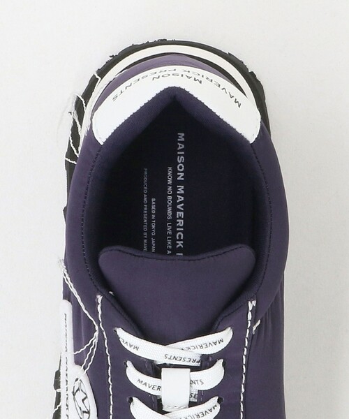 MAISON MAVERICK PRESENTS（メゾンマベリックプレゼンツ）の「＜MAISON MAVERICK PRESENTS＞Embroidery Trad スニーカー（スニーカー・レディース・ネイビー・39/37/36/38）」の7枚目の写真