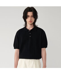 UNTAPPED STUDIO（アンタップドスタジオ）の「ウォッシャブルクールコットン半袖カラーニット4カラー（Tシャツ/カットソー）」