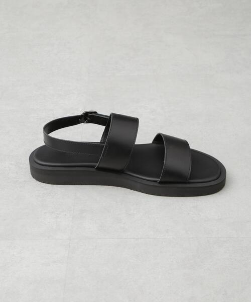 PADRONE(パドローネ)の「PADRONE THE STANDARD LINE/別注BACK STRAP SANDAL/ストラップサンダル(サンダル・メンズ・ブラック・42/41/40)」の7枚目の写真