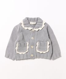 Rylee + Cru（ライリーアンドクルー）の「【Bs】【it】【Rylee＋Cru】25AW / Scallop Cardigan（カーディガン/ボレロ）」