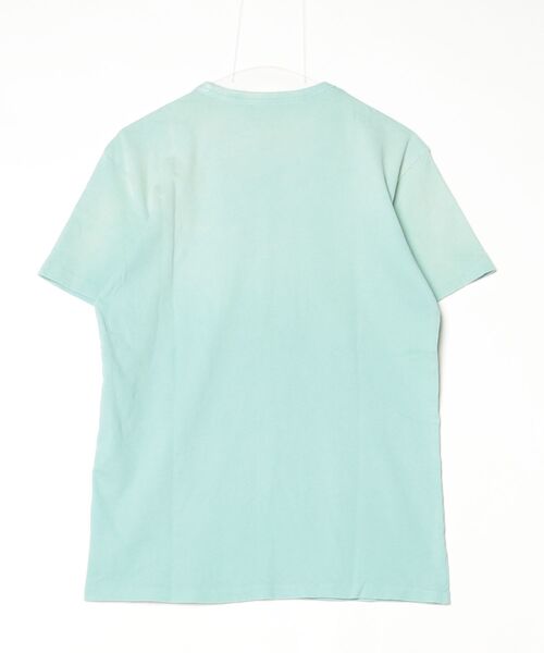 RRL(ダブル アール エル)の「コットンヘンプ グラフィック Tシャツ(Tシャツ/カットソー・メンズ・ブルー・L/M/S/XL/XS/XXL)」の7枚目の写真