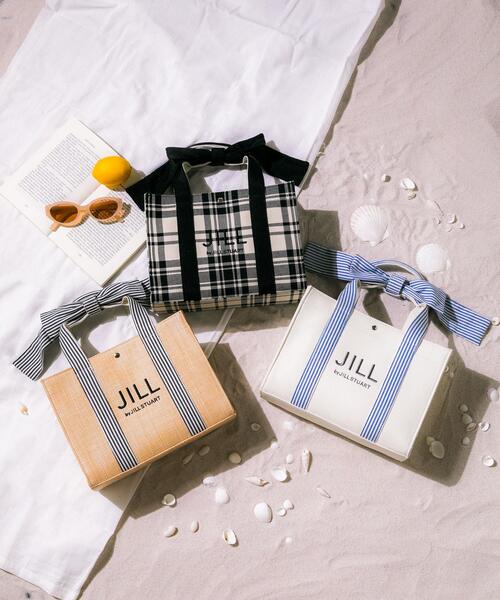 JILL by JILL STUART(ジルバイジルスチュアート)の「リボンハンドルトート(トートバッグ・レディース・ブラック系その他/ベージュ/ホワイト・FREE)」の18枚目の写真