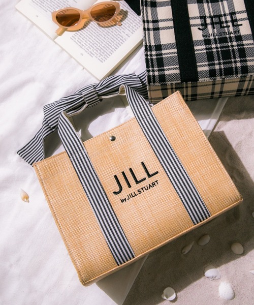 JILL by JILL STUART(ジルバイジルスチュアート)の「リボンハンドルトート(トートバッグ・レディース・ブラック系その他/ベージュ/ホワイト・FREE)」の3枚目の写真
